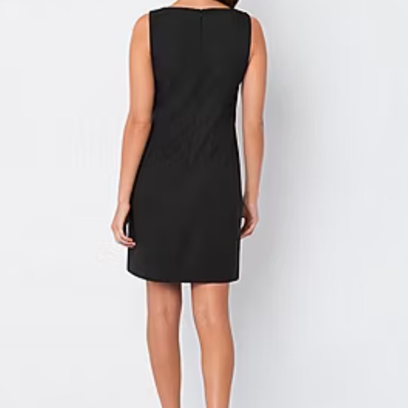 NWT Alyx Black Sleeveless Sheath Mini Dress size 16 - Picture 3 of 9